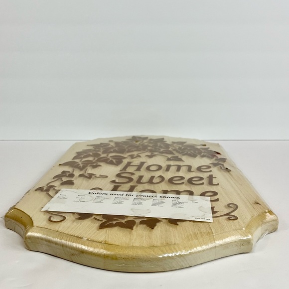 Wood Home Sweet Home DIY Painting Sign For Craft Project - Picture 3 of 7